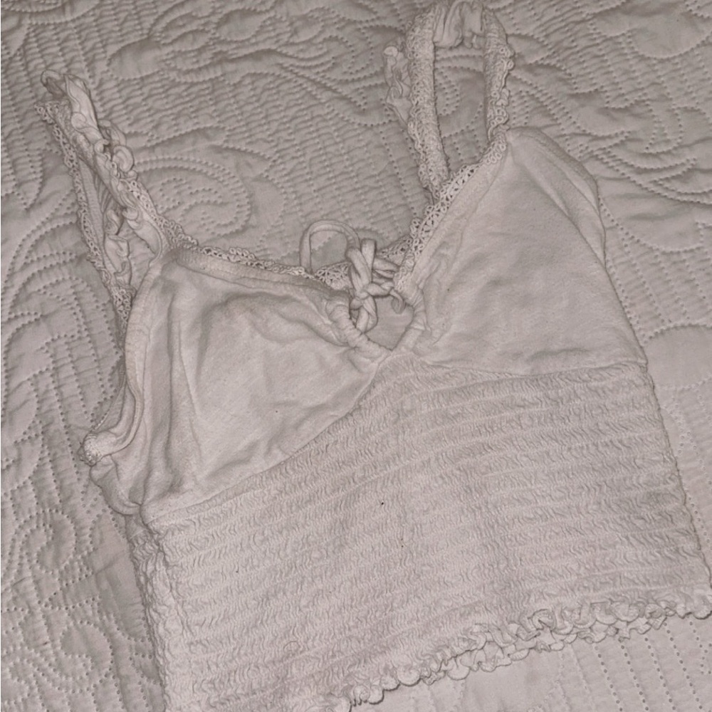 SO Women's Cream Lace Trim